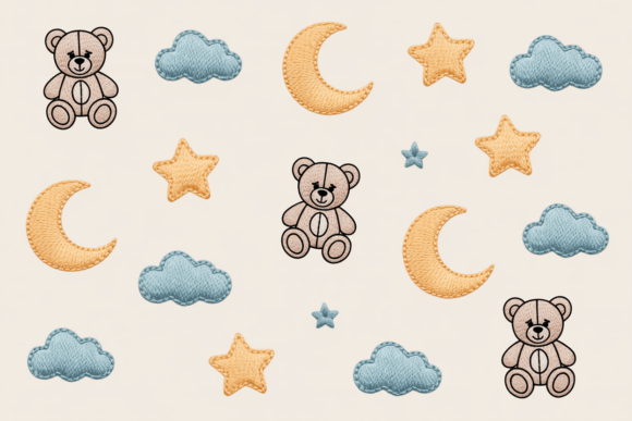 Baby Embroidery Pattern