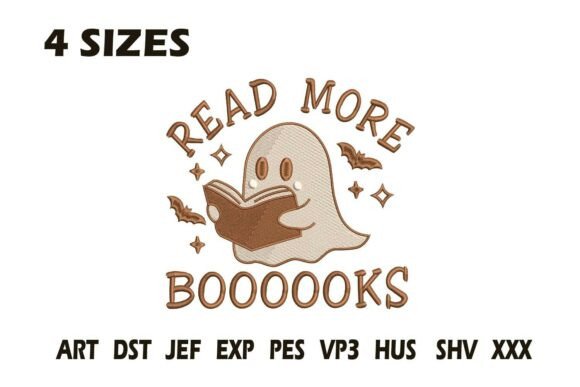 Read More Booooks Embroidery